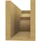 Ekena Millwork 6in. W x 8in. H x 20in. L Monterey Woodgrain TimberThane Rafter Tail, Primed Tan RFTUR06X08X20MONRCPR - alternate 4